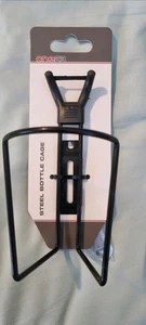 Jaula para botellas One23 con pernos de montaje jaula de acero para bicicleta negra - Imagen 1 de 2