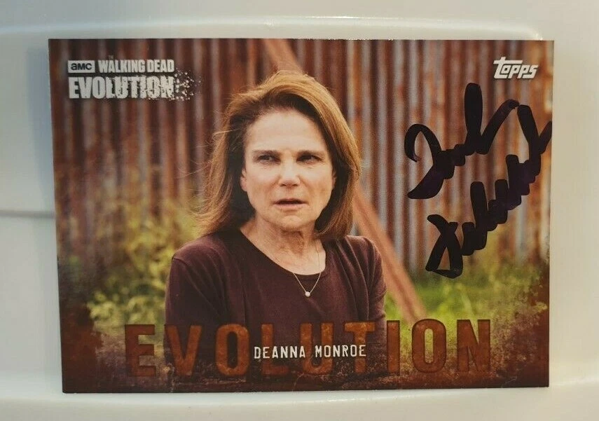 The Walking Dead TOVAH FELDSHUH Signed Topps Evolution Trading Card (Deanna) - Image 1 of 1