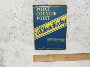 RARE 1928 Aldous Huxley Point Counter Point HC/DJ! Possible First or Early Ed. - Picture 1 of 10