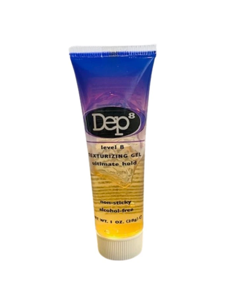 Dep8 Level 8 Texturizing Hair Gel 1 oz Ultimate Hold Non-Sticky 144 Pieces - Image 1 of 2