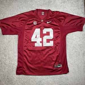 Alabama Crimson Tide Eddie Lacy Nike Football Jersey #42 NCAA SEC Size 56 Rare - Picture 1 of 12