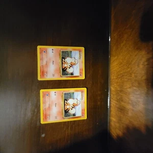 Growlithe Base Set 28/102 Uncommon Pokemon Card Unlimited Edition NM - Picture 1 of 3