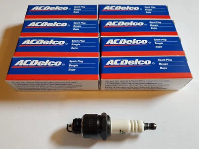 8x Zündkerzen Opel Diplomat A / B V8 5,4 NEU AC Delco , Bitter CD , Iso Rivolta - Bild 1 von 3