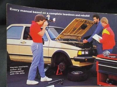 Manual de tienda 1976 1979 1980 1991 Volkswagen Rabbit Jetta Scirocco camioneta VW Foto 1 de 4