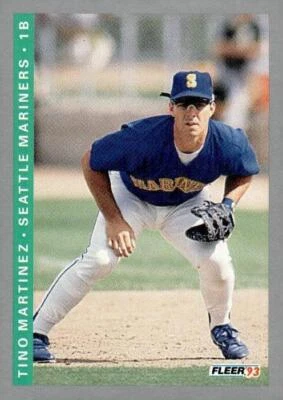 1993 Fleer #310 Tino Martinez Seattle Mariners - Image 1 of 2