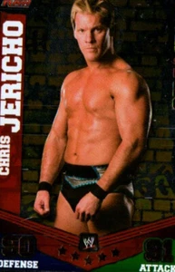 2010 Topps Slam Attax WWE Mayhem Champions Foil Game Card TCG Chris Jericho - Picture 1 of 2