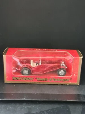 Matchbox Models Of Yesteryear Y-3 1934 Riley MPH Boxed - Image 1 of 2