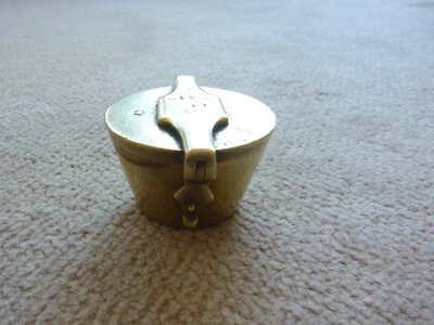 PILE DE POIDS À GODETS ANCIENNE EN LAITON DITE DE CHARLEMAGNE OU DE NUREMBERG - Photo 1/4