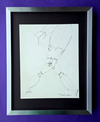 FRANCISCO TOLEDO | SIGNIERTER LIMITIERTER GERAHMTER DRUCK AUS OAXACA MEXIKO - Bild 1 von 4