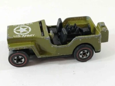 1970 Hot Wheels Redline US Army Jeep - See Description - Image 1 of 4