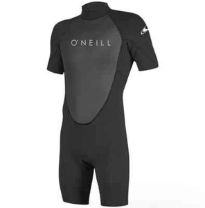 O'Neill Reactor-2 Men's 2mm Short Sleeve Spring Wetsuit 2XL, Black, NEW! ✅ - Picture 1 of 11