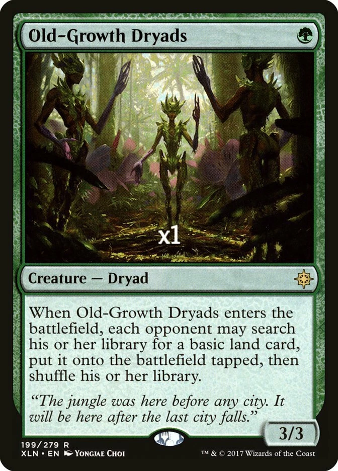 MTG Ixalan XLN Old-Growth Dryads MINT - Image 1 of 1