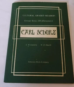 Carl Schurz Cultural Graded Readers German Series: III (Elementary) with Notes - Picture 1 of 4