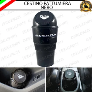 PATTUMIERA CESTINO RIFIUTI SPAZZATURA PER 124 SPIDER ABARTH CON TAPPO A MOLLA - Foto 1 di 10