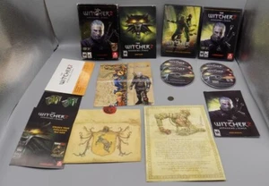 The Witcher 2 PC Gamestop Exclusive Box Set Mysterious Merchant Code Coin Map - Picture 1 of 19