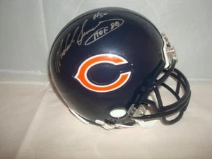 Mike Singletary signed Chicago Bears mini helmet - GAI Authenticated -1998 HOFer - Picture 1 of 1