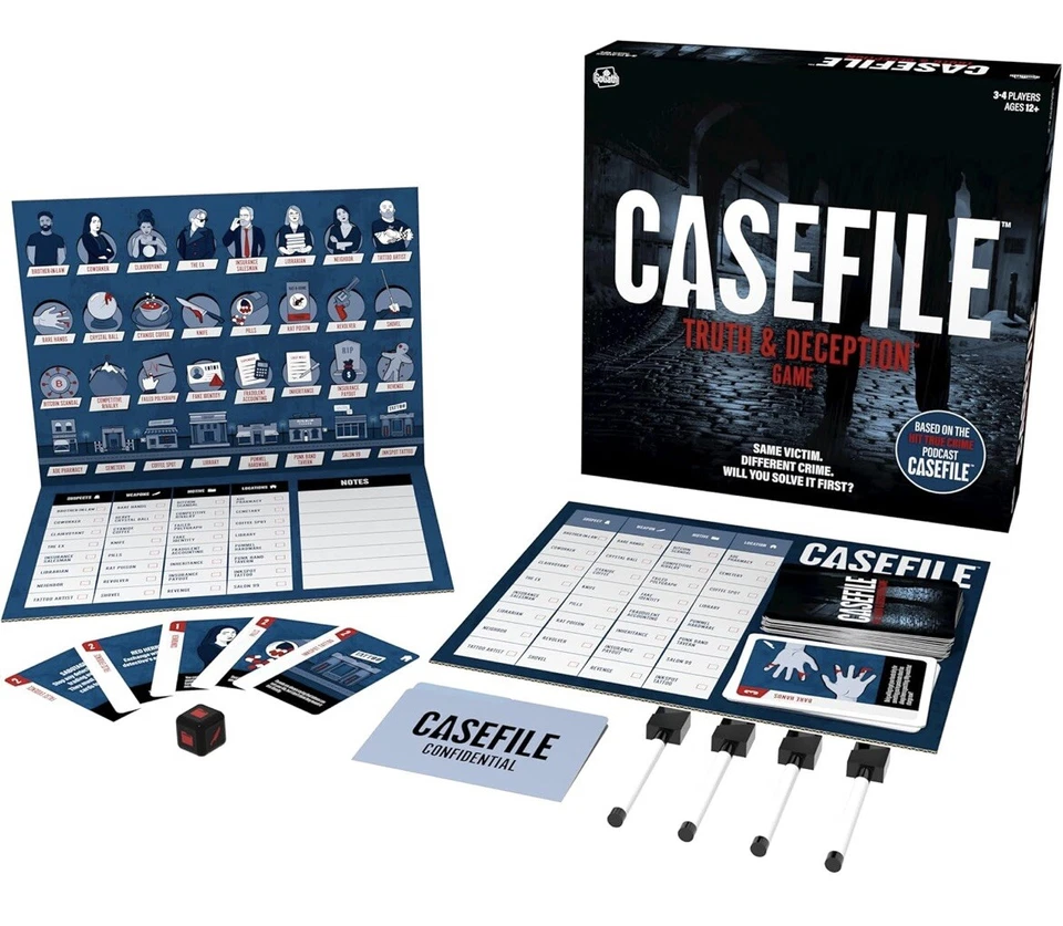 Goliath Games - Casefile: Truth and Deception, True Crime Murder Mystery Board - Image 1 of 1