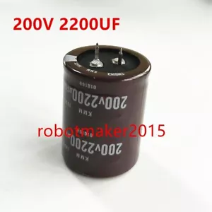 Condensatore elettrolitico 2200uF 2200 UF 200V 200V 35 * 50 mm alta qualità - Foto 1 di 3