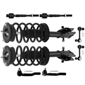 For 2007-2010 Ford Edge Lincoln MKX Front Complete Struts Tie Rod Sway Bar 8PCS - Picture 1 of 5