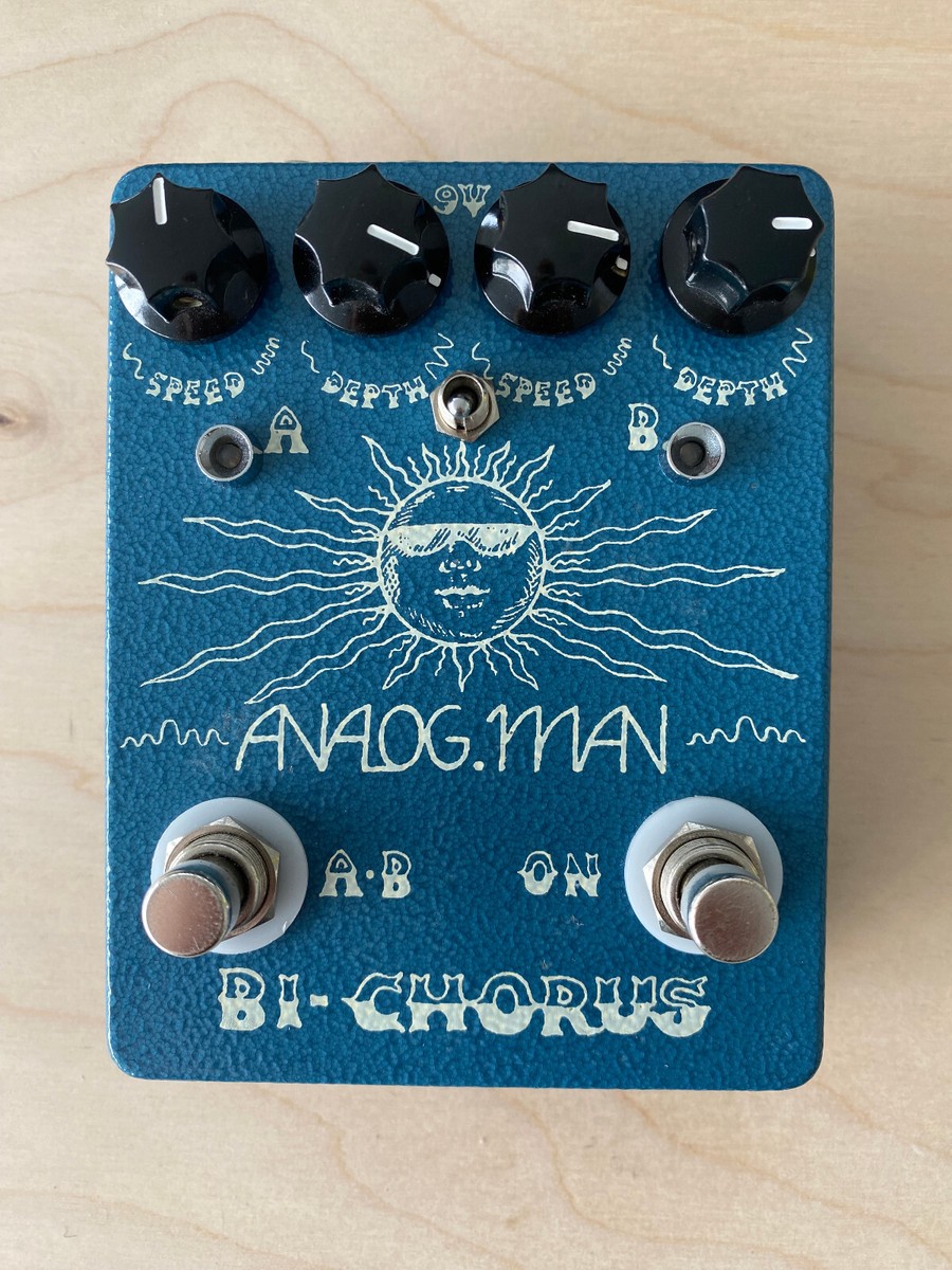 Analog man bi-chorus effect chorus