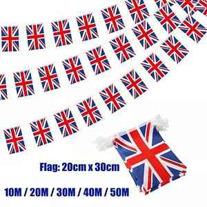 VE Day 80th Bunting Banner 80 Years Victory In Europe Bunting Flag Anniversary - Picture 1 of 5
