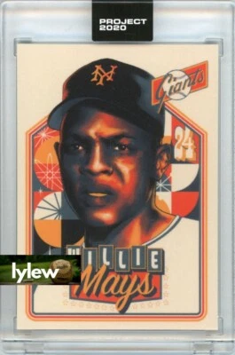 Topps Project 2020 * WILLIE MAYS by Matt Taylor * Card #365 w/ box * NY Giants - Image 1 of 4
