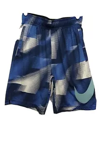 Nike Boy's LARGE Athletic Shorts Pockets Inseam 8" Drawstring pocket(#B7 - Picture 1 of 5