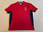 RFU England Rugby Official men's t shirt | Red/Blue | Large | New | Rare