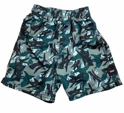 Pantalones Cortos Vans Niños Mixtos Voleibol Tiburón Camuflados Talla Mediana 5 Foto 1 de 4