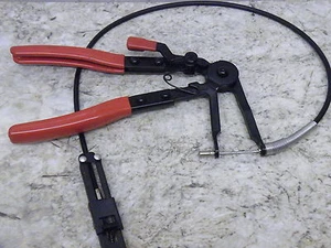 Flexible lange Reichweite Fernbedienung Ratsche Schlauchklemme Zange 1123 536g 4t9 - Bild 1 von 3