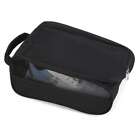 Portable Golf Shoe Holder Bag Breathable Zipper Nylon Sports Carrier Pouch