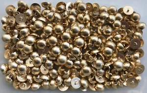 15mm 24L Gold Patterned Plastic Domed Shank Costume Craft Button Buttons (K224) - Picture 1 of 3