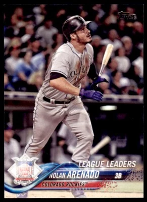 2018 Topps Nolan Arenado Colorado Rockies #192 2104 - Image 1 of 2