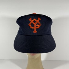 Vintage Yomiuri Giants Snapback Baseball Hat Cap Cross Co. Japanese Tokyo (READ)