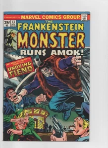 Frankenstein Monster #13 Marvel 1974 en muy buen estado/bien)" - Imagen 1 de 1