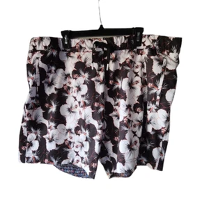 Robert Graham Board Shorts Adult 42 Wild Floral Nylon Swim Trunks Pockets Mens - Picture 1 of 6