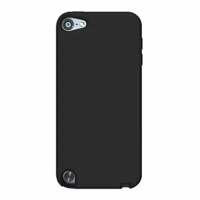NUEVA FUNDA AMZER NEGRA SILICONA PIEL SUAVE GELATINA PARA APPLE IPOD TOUCH 5ª GENERACIÓN Foto 1 de 4