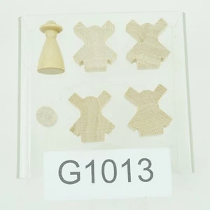 Seeland Board Game Replacement Parts - Wooden Marker, Mills, Merchant - NATURAL - Picture 1 of 1
