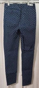 Almost Famous High Rise Skinny Small Polka Dot Women's Junior's Jeans Size 3 - Picture 1 of 4