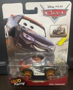 Mattel Disney Pixar Cars 3 XRS Mud Racing Phil Tankson 1/55 Scale Diecast New - Picture 1 of 4