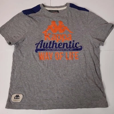 Camiseta KAPPA Sportswear Mujer Talla Pequeña Gris Estilo de Vida Foto 1 de 4