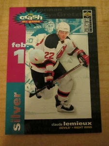 1995-96 Upper Deck Collectors Choice You Crash the Game Silver Lemieux #C28 - Picture 1 of 2