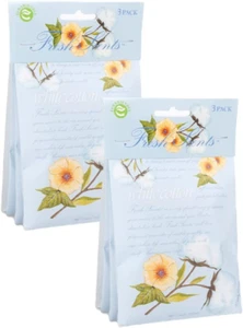 | Fresh Scents Scented Sachet Packet | White Cotton | Air Freshener Bags for Dra - Picture 1 of 12