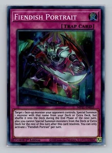Ritratto Diavolo MP21-EN033 Super Rara Yugioh TCG 2021 Latta delle Antiche Battaglie - Foto 1 di 2