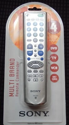 New Sony RM-V202 Remote Commander Multi Brand 4 Device Universal Remote Control - Image 1 of 2