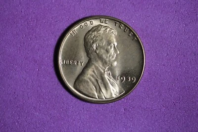 Estate Find 1939 - Lincoln Wheat Cent!!  #K44948 - Image 1 of 2