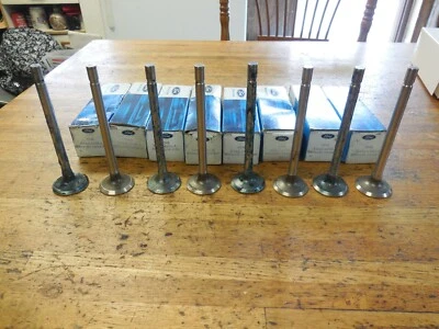 NOS  FORD 302 5.0L EXHAUST VALVES 1980 - 1985 SET OF 8 NEW OEM - Image 1 of 4