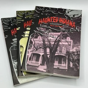 Haunted Indiana 1, 2 and 3 Book Lot. Mark Marimen. 1997-2001. Ghost Supernatural - Picture 1 of 10