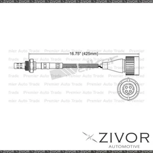 DELPHI Pre-Catalytic Oxygen Sensor For BMW 325i E36 2.5 M50 B25 6 Cyl #EGO-211 - Picture 1 of 2