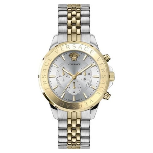 Versace Orologio Uomo Orologio Cronografo Signature VEV601623 Acciaio Inox